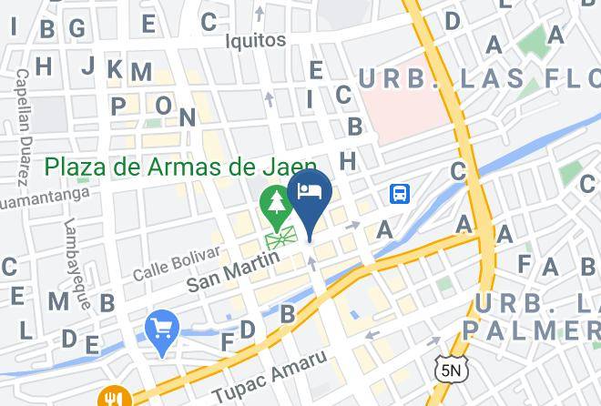 Jaen - Business Class Prims Hotel Maps