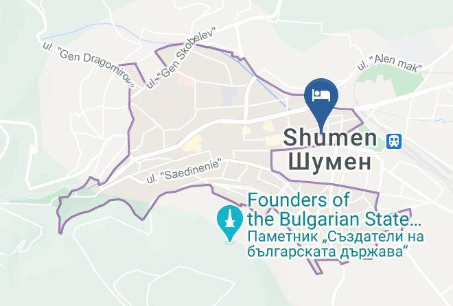 Shumen - Business Club Valentina Petrova Maps