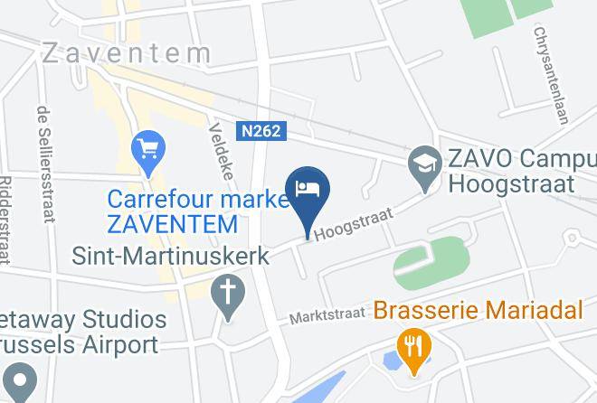 Flemish Brabant - Business Flats Brussels Airport Maps