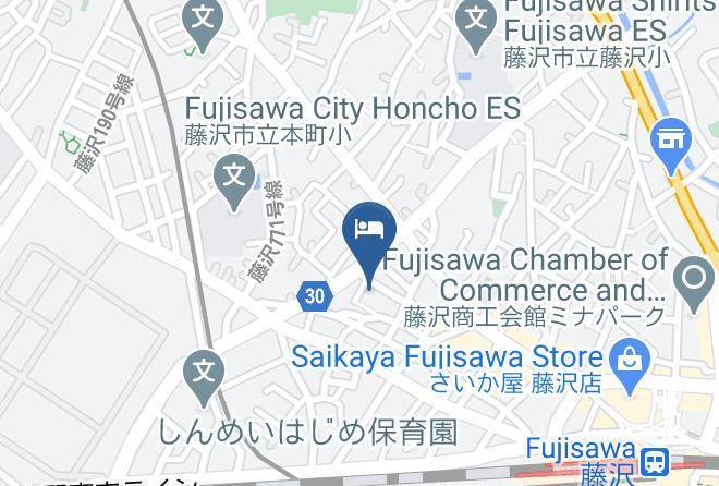 Fujisawa City - Business Heiwa Hotel Maps