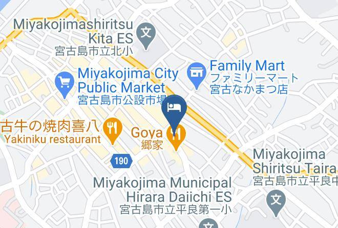 Miyakojima City - Business Hotel 385 Maps