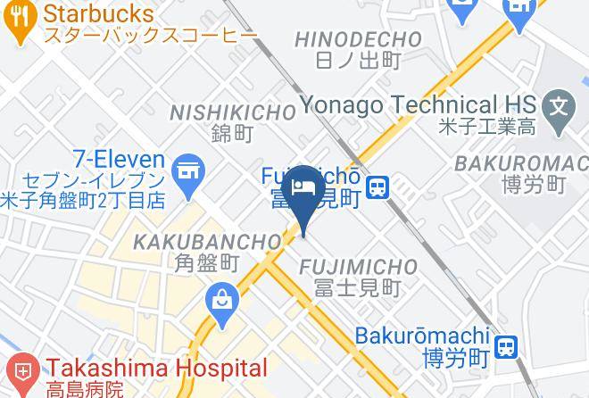 Yonago City - Business Hotel Agenda Maps
