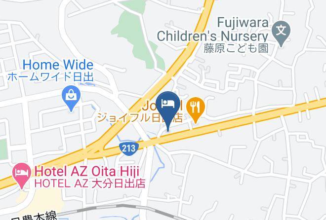 Hiji Townhayami District - Business Hotel Alba Maps