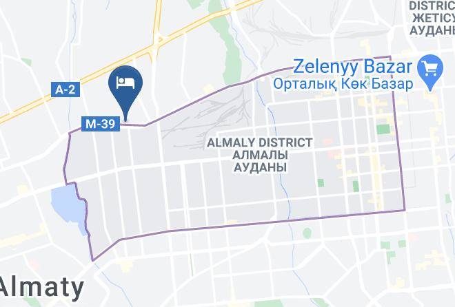 Almaty City - Business Hotel Almaty Maps