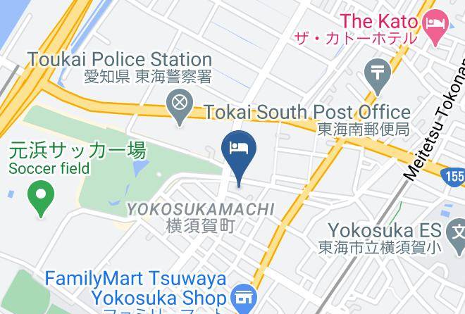 Tokai City - Business Hotel Aoi Maps