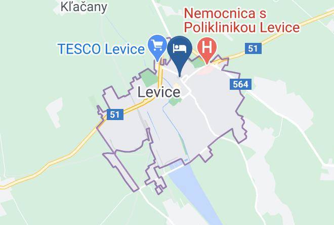Levice - Business Hotel Astrum Laus Maps