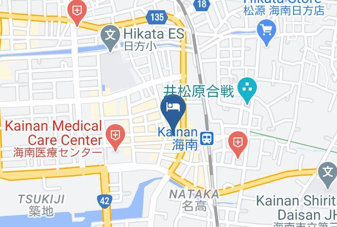 Kainan City - Business Hotel Cannes Kainan Maps