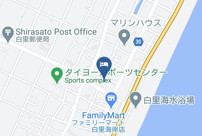 Oamishirasato City - Business Hotel Central Maps