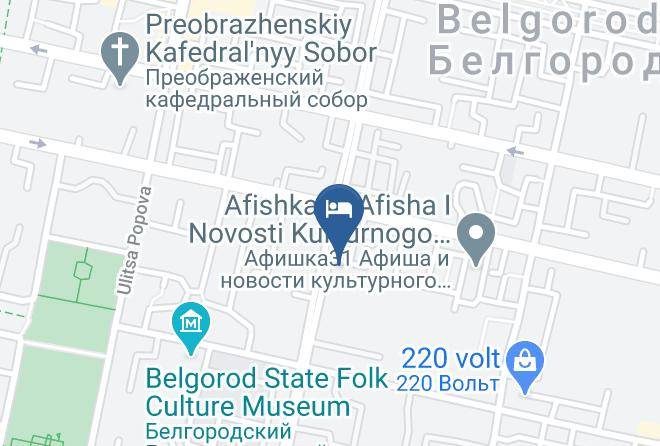 Belgorod - Business Hotel Continental Maps
