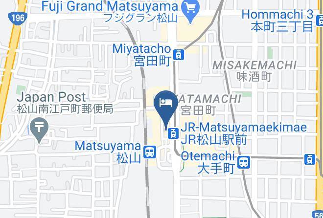 Matsuyama City - Business Hotel Dai Ichi Maps