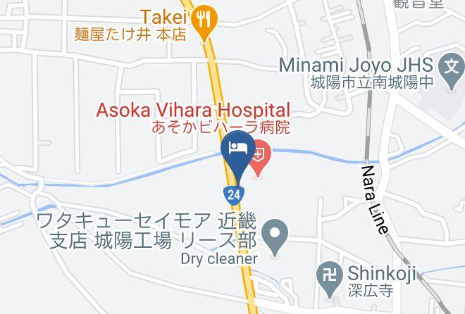 Joyo City - Business Hotel Daiyasu Maps