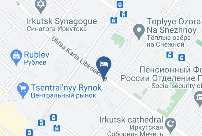 Irkutsk - Business Hotel Delta Maps