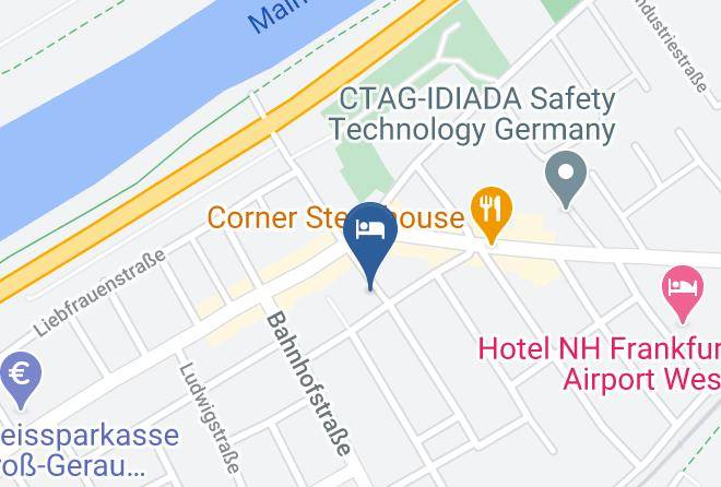 Gros Gerau - Business Hotel Garni Raunheim Maps
