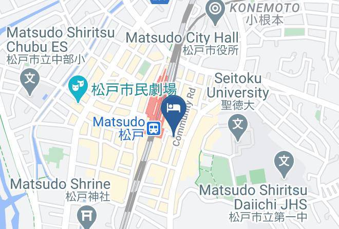 Matsudo City - Business Hotel Gates Inn Maps