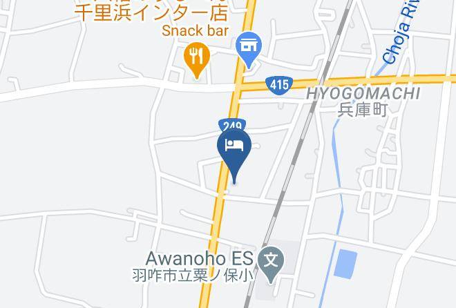 Business Hotel Hane Aoao Map