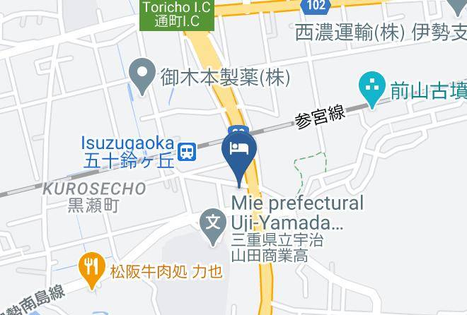 Ise City - Business Hotel Hane Ise Inter Maps