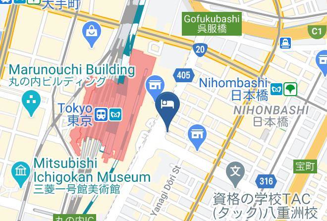 Chuo Ward - Hotel Heimat Maps