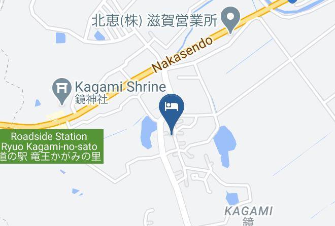Ryuo Towngamou District - Business Hotel Hibari Maps