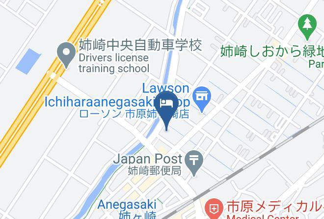 Ichihara City - Business Hotel High Swamp Anesaki Maps