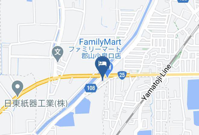 Yamatokoriyama City - Business Hotel Ikaruga Maps