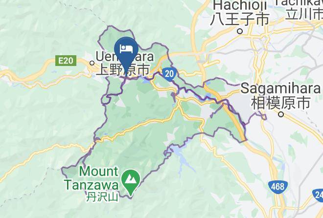 Sagamihara City Midori Ward - Business Hotel Inter Fujimoto Maps
