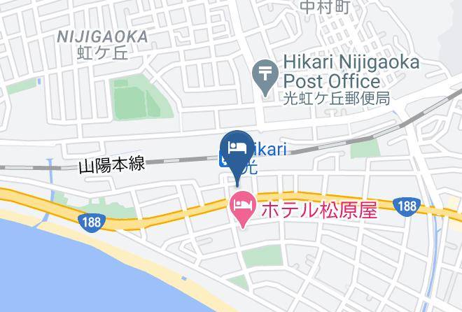 Hikari City - Business Hotel Isuzu Maps
