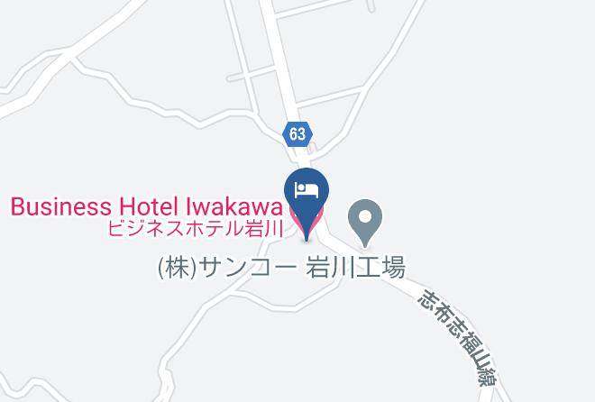 Business Hotel Iwakawa Map