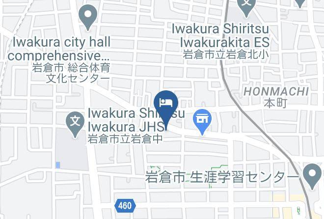 Iwakura City - Business Hotel Iwakura Maps