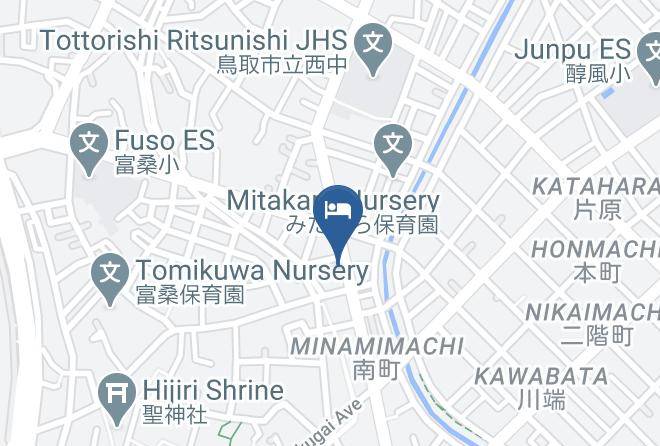 Tottori City - Business Hotel Iwata Maps