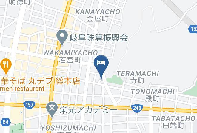 Business Hotel Kagetsu Map