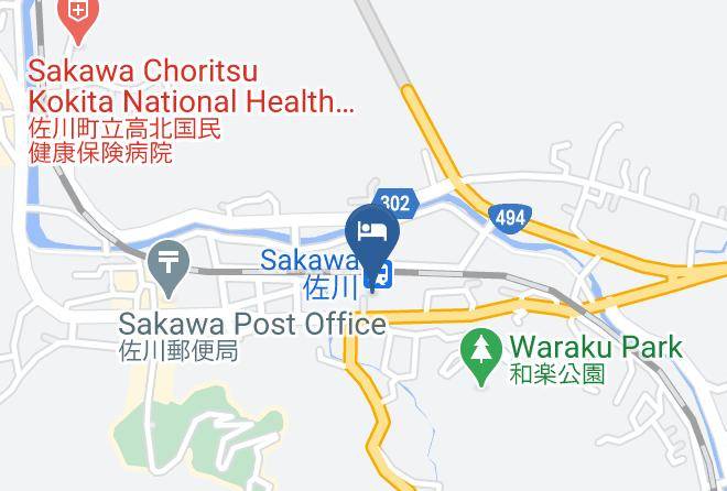 Sakawa Towntakaoka District - Business Hotel Karie Maps