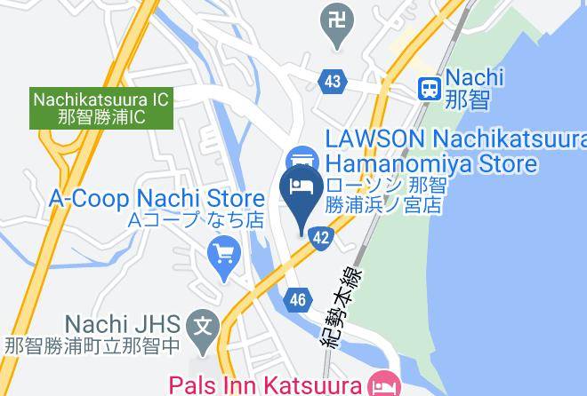 Nachikatsuura Townhigashimuro District - Business Hotel Katsuura Maps