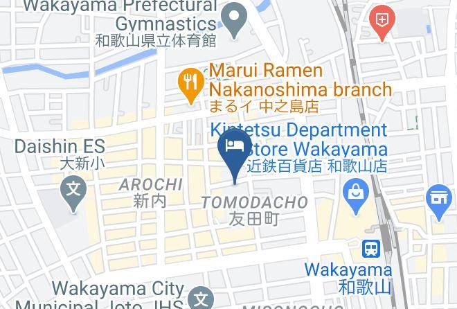 Wakayama City - Business Hotel Katsuya Maps
