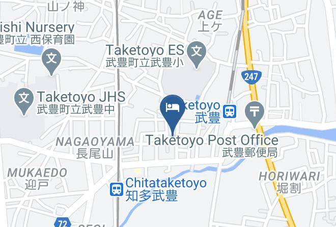 Taketoyo Townchita District - Business Hotel Kinryu Maps