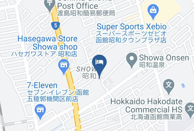 Hakodate City - Business Hotel Kitaguni Maps