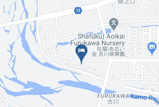 Saijo City - Business Hotel Komatsu Maps