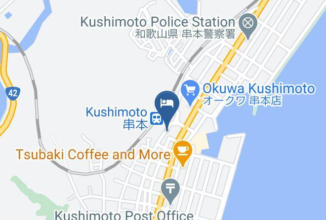 Kushimoto Townhigashimuro District - Business Hotel Kushimoto Ekimae Maps