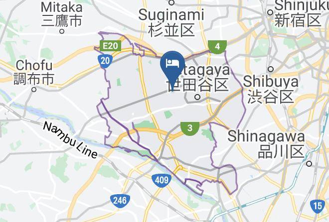 Setagaya Ward - Business Hotel Kyodo Maps
