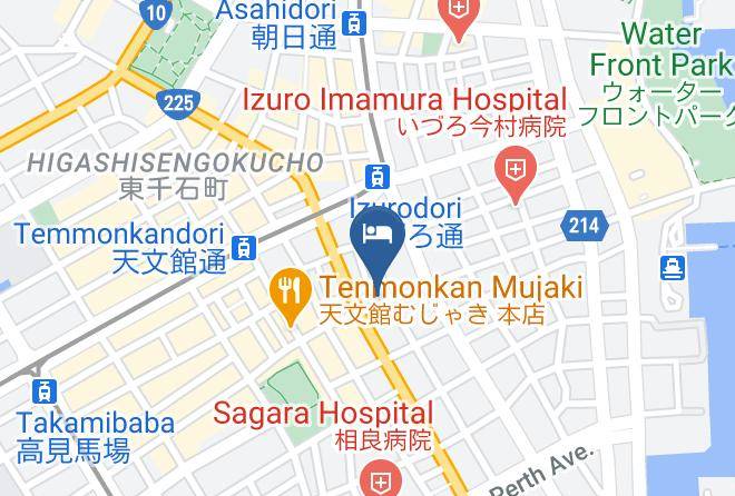 Kagoshima City - Business Hotel Mate Maps