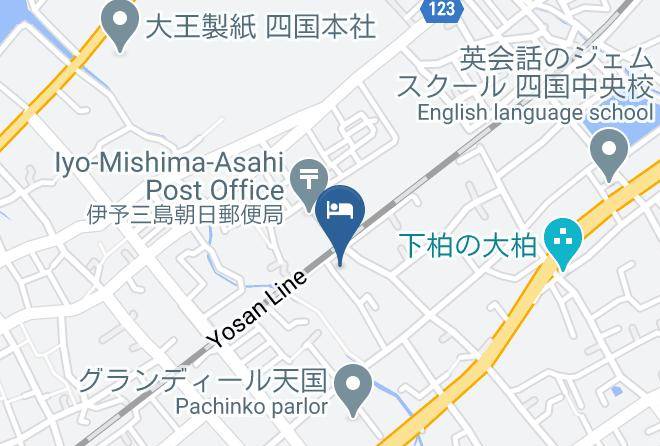 Shikokuchuo City - Business Hotel Mild Maps