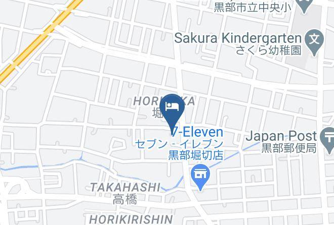 Kurobe City - Business Hotel Minami Maps