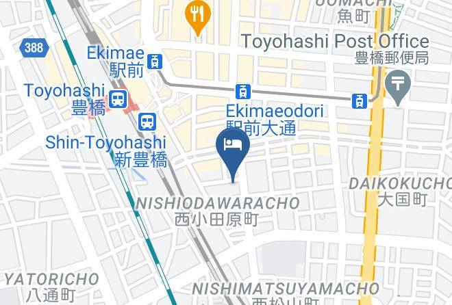 Toyohashi City - Business Hotel Mitsui Maps
