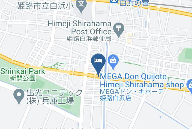 Himeji City - Business Hotel Miyuki Maps