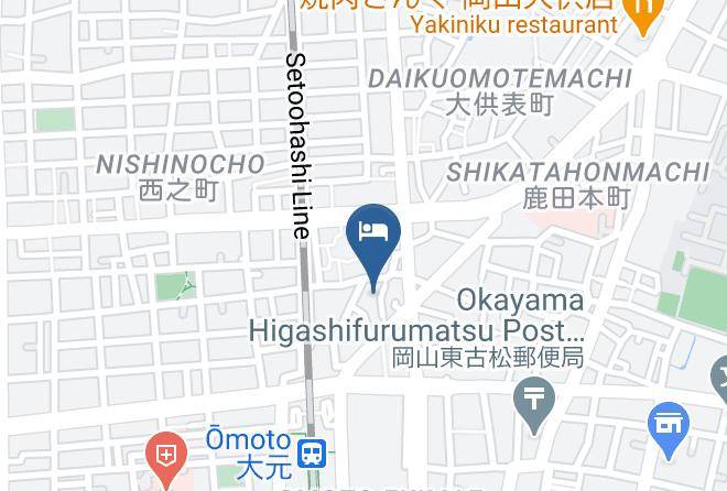 Business Hotel Nakami Map