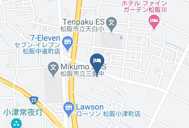 Business Hotel New Sakamoto Map