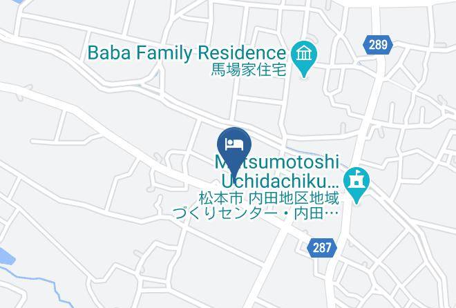 Matsumoto City - Business Hotel Noble Chino Maps