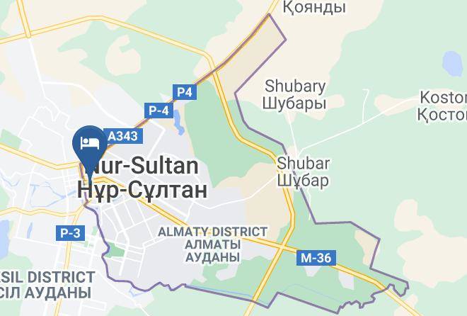 Nur Sultan - Business Hotel Maps