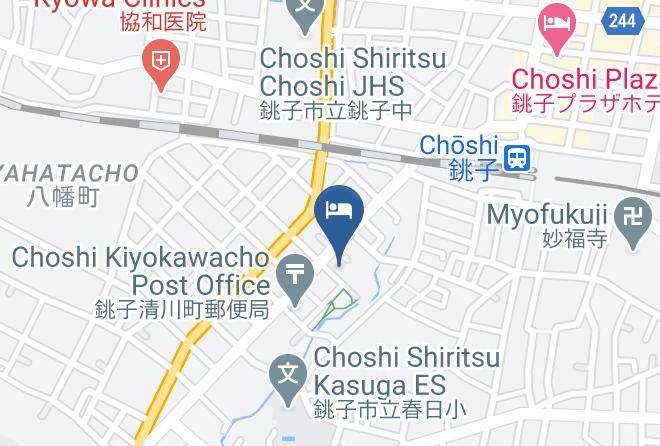 Choshi City - Fujitaya Maps