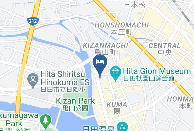 Hita City - Business Hotel Park Inn Sato Maps