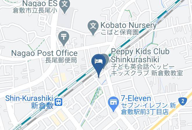Kurashiki City - Business Hotel Roman Maps
